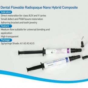 Dental Flowable Radiopaque Nano Hybrid Composite